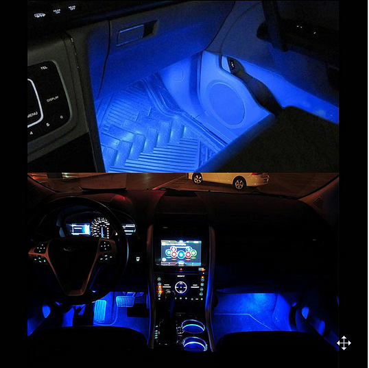 Éclairage LED pour la voiture, 5 m, éclairage de voiture LED avec